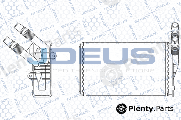 Jdeus M-223086A — Heat Exchanger, interior heating