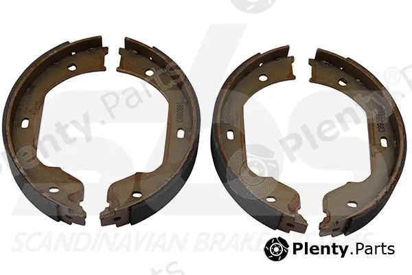 sbs 18492715695 — Brake Shoe Set, parking brake