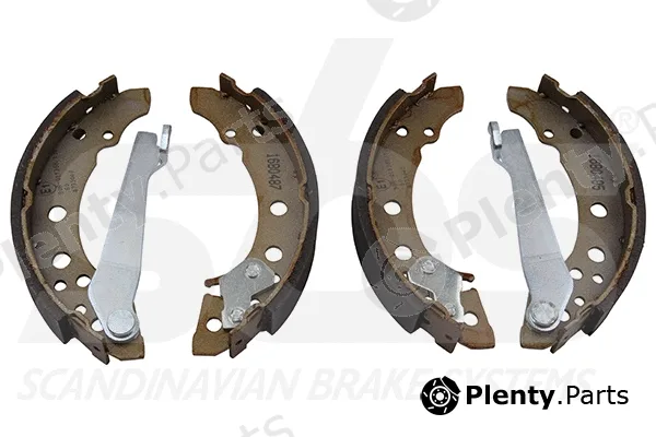 sbs 18492747340 — Brake Shoe Set