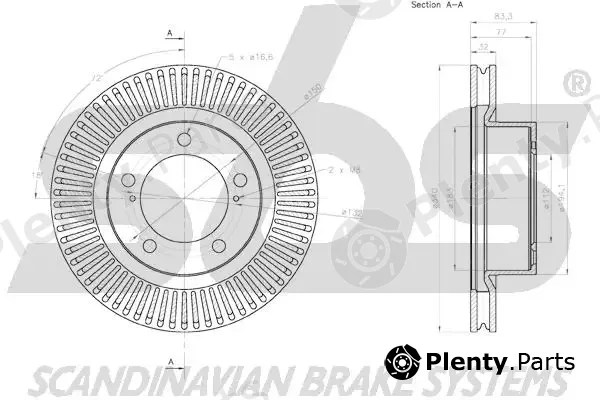 sbs 18153145171 — Brake Disc