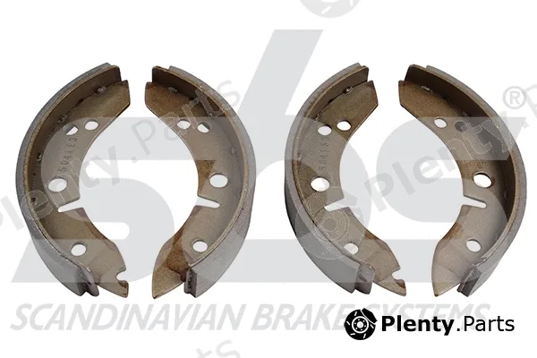 sbs 18492712001 — Brake Shoe Set, parking brake