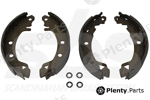 sbs 18492710487 — Brake Shoe Set