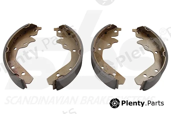 sbs 18492793592 — Brake Shoe Set