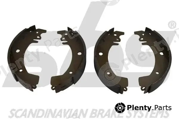 sbs 18492739386 — Brake Shoe Set, parking brake