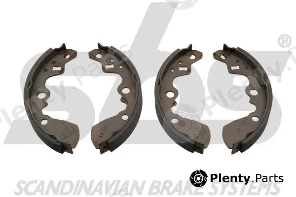 sbs 18492752550 — Brake Shoe Set