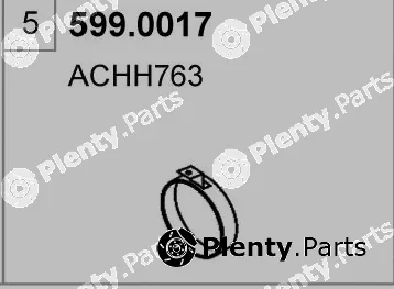 Asso 599.0017 — Mounting Kit, muffler