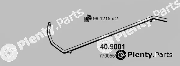 Asso 40.9001 — Exhaust Pipe