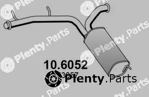 Asso 10.6052 — Centre Muffler