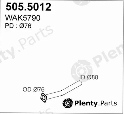 Asso 505.5012 — Exhaust Pipe