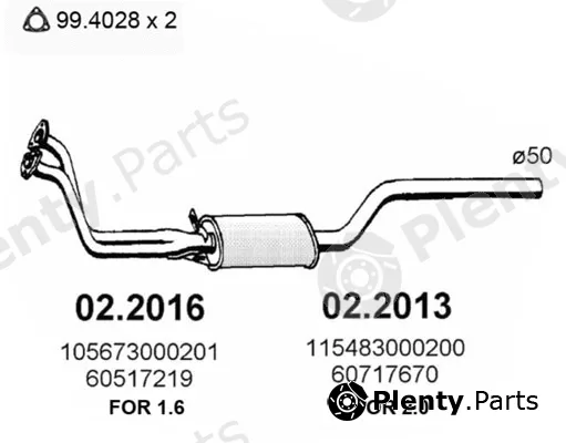Asso 02.2013 — Front Muffler