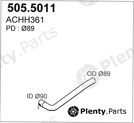 Asso 505.5011 — Exhaust Pipe