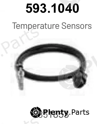 Asso 593.1040 — Sensor, coolant temperature