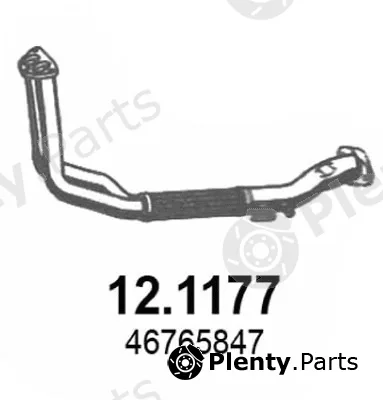 Asso 12.1177 — Exhaust Pipe