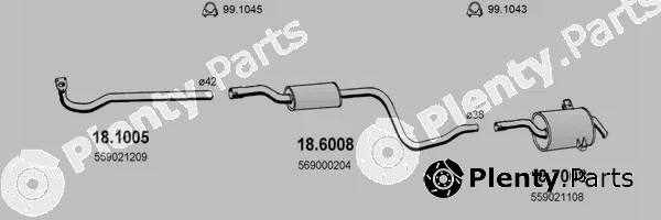 Asso ART1178 — Exhaust System