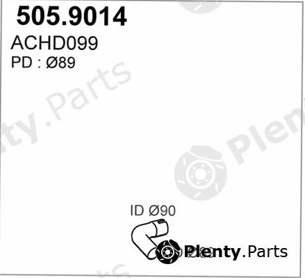 Asso 505.9014 — Exhaust Pipe