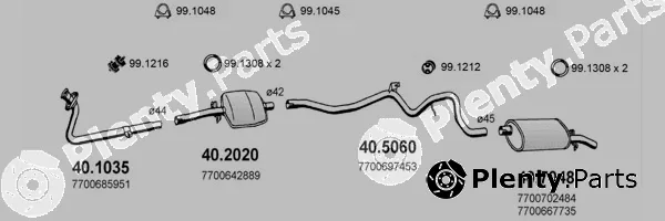 Asso ART2118 — Exhaust System