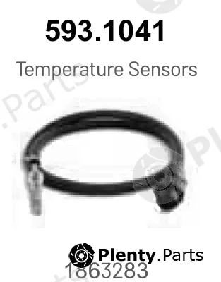 Asso 593.1041 — Sensor, coolant temperature