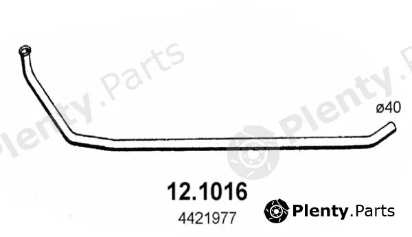 Asso 12.1016 — Exhaust Pipe