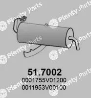 Asso 51.7002 — Rear Muffler