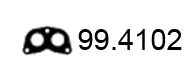 Asso 99.4102 — Gasket, exhaust pipe