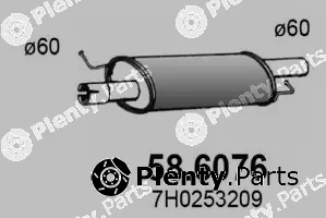 Asso 58.6076 — Centre Muffler