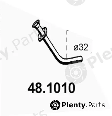 Asso 48.1010 — Exhaust Pipe