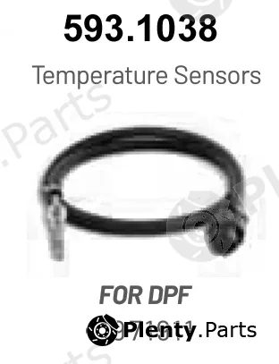 Asso 593.1038 — Sensor, coolant temperature