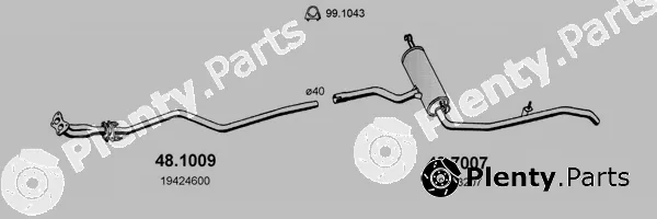 Asso ART2412 — Exhaust System