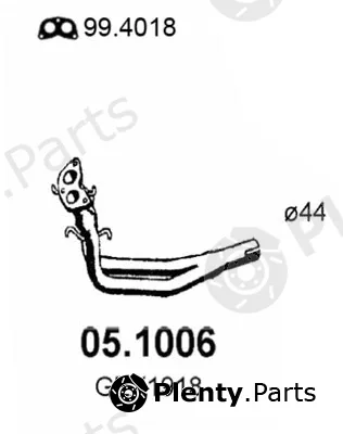 Asso 05.1006 — Exhaust Pipe