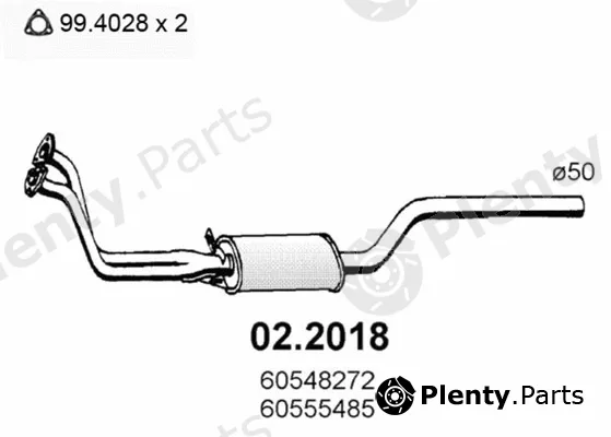 Asso 02.2018 — Front Muffler