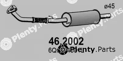 Asso 46.2002 — Front Muffler