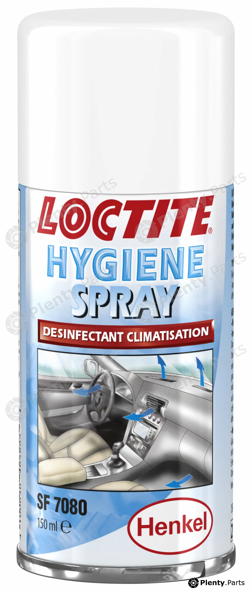 Loctite 731335 — Air Conditioning Cleaner/-Disinfecter LOCTITE SF 7080 HYG.SP150ML DE