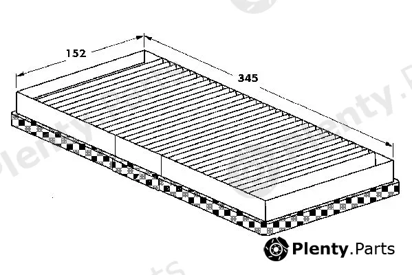 Webasto 82D0325012A — Filter, cabin air