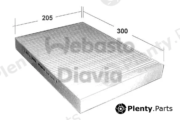 Webasto 82D0325112A — Filter, cabin air