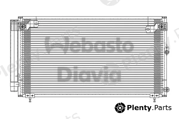 Webasto 82D0225311A — Condenser, air conditioning