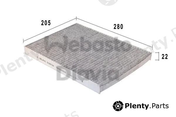 Webasto 82D0325004CA — Filter, cabin air