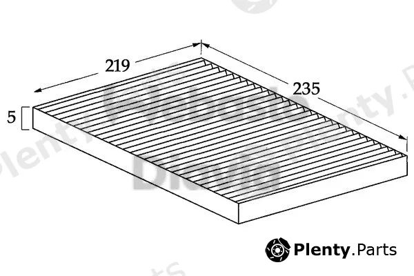 Webasto 82D0325043A — Filter, cabin air