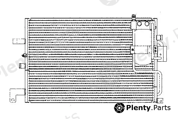 Webasto 82D0225214A — Condenser, air conditioning