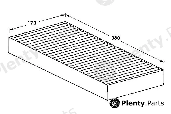 Webasto 82D0325002A — Filter, cabin air