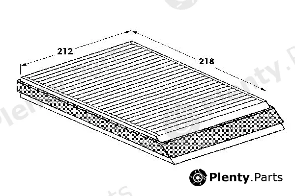 Webasto 82D0325007A — Filter, cabin air
