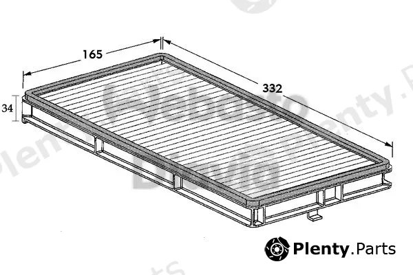 Webasto 82D0325006A — Filter, cabin air