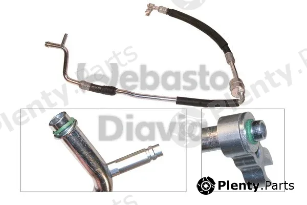 Webasto 82D0796696A — High-/Low Pressure Line, air conditioning