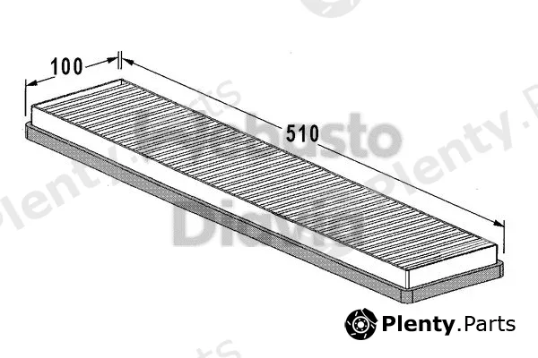 Webasto 82D0325011A — Filter, cabin air