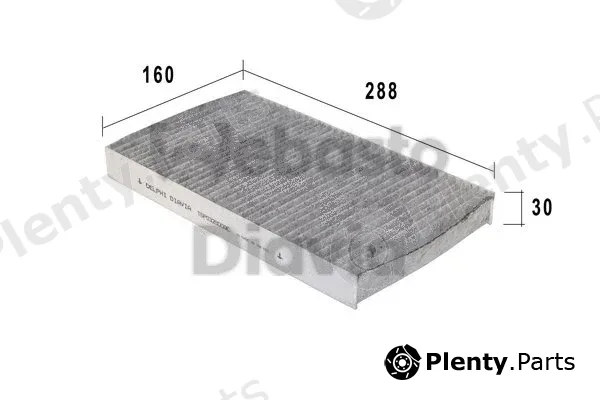 Webasto 82D0325009CA — Filter, cabin air
