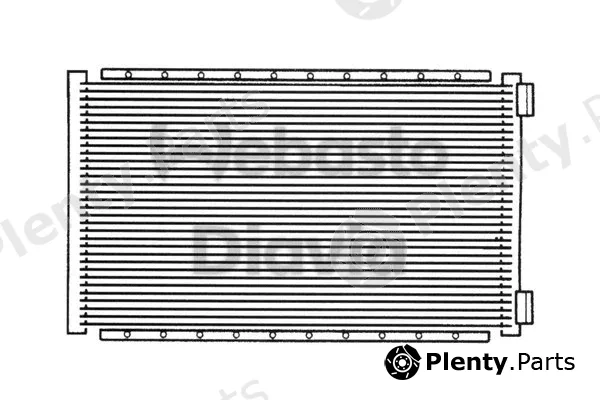 Webasto 82D022500MA — Condenser, air conditioning