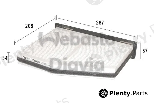 Webasto 82D0325174A — Filter, cabin air