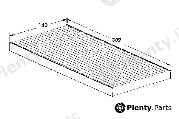 Webasto 82D0325010A — Filter, cabin air
