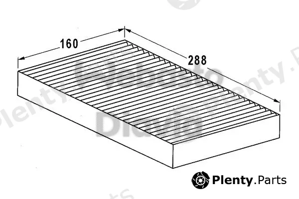 Webasto 82D0325009A — Filter, cabin air