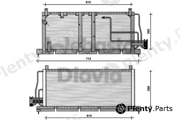 Webasto 82D0225046A — Condenser, air conditioning