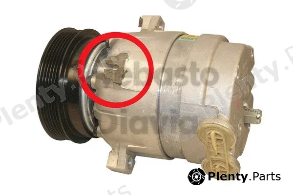 Webasto 82D014356A — Compressor, air conditioning